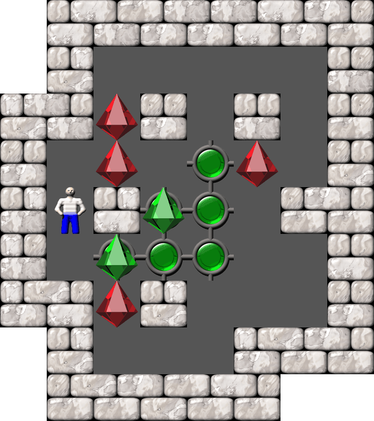 Sokoban Kevin 19 level 97